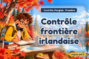 Contrôle d'anglais première : Contrôle frontière irlandaise