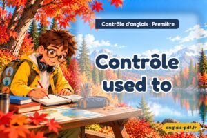 Contrôle d'anglais première : Contrôle used to