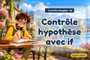 Contrôle d'anglais 5e : Contrôle hypothèse avec if