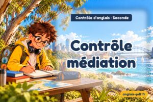 Contrôle d'anglais seconde : Contrôle médiation