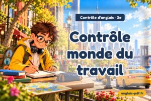 Contrôle d'anglais 3e : Contrôle monde du travail