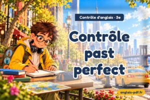 Contrôle d'anglais 3e : Contrôle past perfect