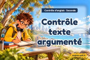 Contrôle d'anglais seconde : Contrôle texte argumenté