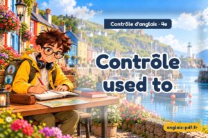 Contrôle d'anglais 4e : Contrôle used to