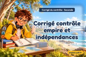 Corrigé du contrôle d'anglais seconde : Corrigé contrôle empire et indépendances