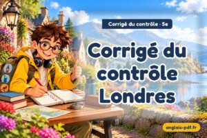 Corrigé du contrôle d'anglais 5e : Corrigé du contrôle Londres