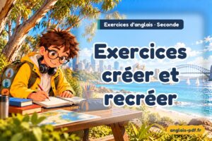 Exercices d'anglais seconde : Exercices créer et recréer