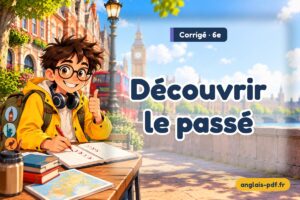 Corrigé des exercices d'anglais 6e : Découvrir le passé