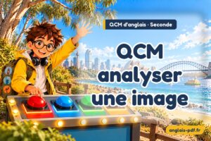 QCM d'anglais seconde : QCM analyser une image