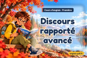 Cours d'anglais première : Discours rapporté avancé
