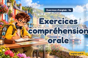 Exercices d'anglais 4e : Exercices compréhension orale