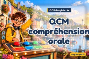 QCM d'anglais 4e : QCM compréhension orale