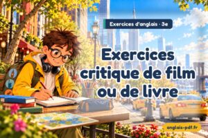 Exercices d'anglais 3e : Exercices critique de film ou de livre