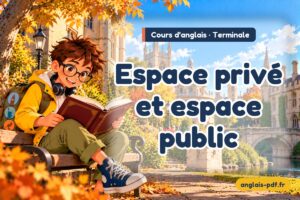 Cours d'anglais terminale : Espace privé et espace public