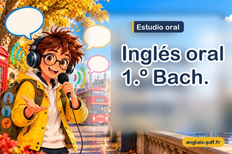 Estudio oral 1.º Bachillerato: 12 lecciones de audio para hablar inglés