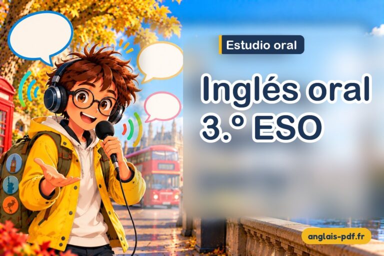 Estudio oral 3.º ESO: 12 lecciones de audio para hablar inglés