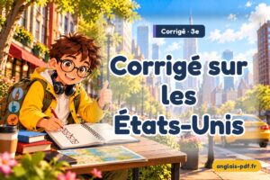 Corrigé des exercices d'anglais 3e : Corrigé sur les États-Unis