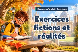 Exercices d'anglais terminale : Exercices fictions et réalités