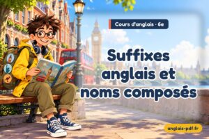 Cours d'anglais 6e : Suffixes anglais et noms composés