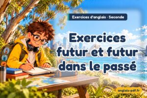 Exercices d'anglais seconde : Exercices futur et futur dans le passé