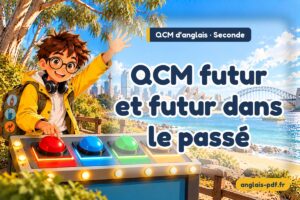 QCM d'anglais seconde : QCM futur et futur dans le passé