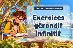 Exercices d'anglais seconde : Exercices gérondif infinitif