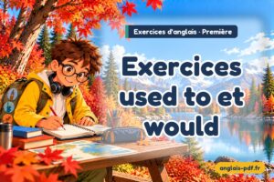 Exercices d'anglais première : Exercices used to et would