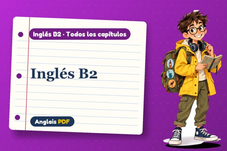 Inglés B2: lecciones, ejercicios y exámenes para descargar en PDF