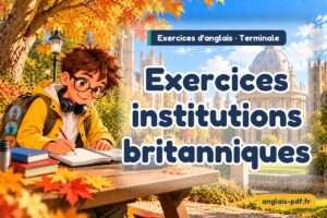 Exercices d'anglais terminale : Exercices institutions britanniques