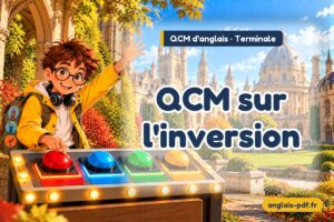 QCM d'anglais terminale : QCM sur l'inversion