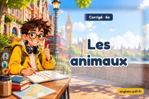 Corrigé des exercices d'anglais 6e : Les animaux