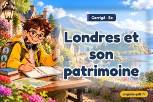 Corrigé des exercices d'anglais 5e : Londres et son patrimoine