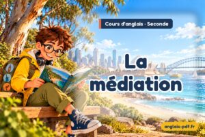 Cours d'anglais seconde : La médiation