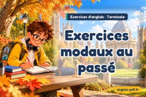Exercices d'anglais terminale : Exercices modaux au passé
