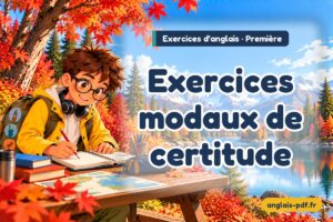 Exercices d'anglais première : Exercices modaux de certitude