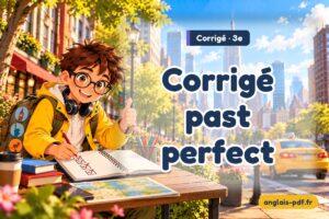 Corrigé des exercices d'anglais 3e : Corrigé past perfect
