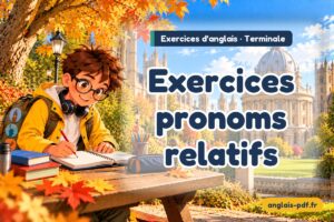 Exercices d'anglais terminale : Exercices pronoms relatifs