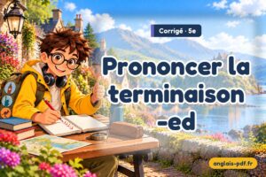 Corrigé des exercices d'anglais 5e : Prononcer la terminaison -ed