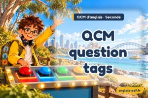 QCM d'anglais seconde : QCM question tags