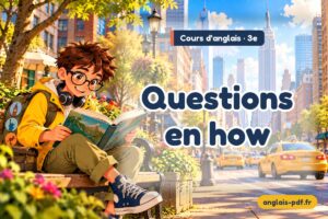 Cours d'anglais 3e : Questions en how
