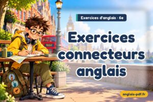 Exercices d'anglais 6e : Exercices connecteurs anglais