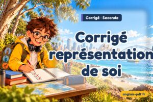 Corrigé des exercices d'anglais seconde : Corrigé représentation de soi
