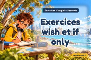 Exercices d'anglais seconde : Exercices wish et if only