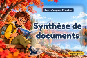 Cours d'anglais première : Synthèse de documents