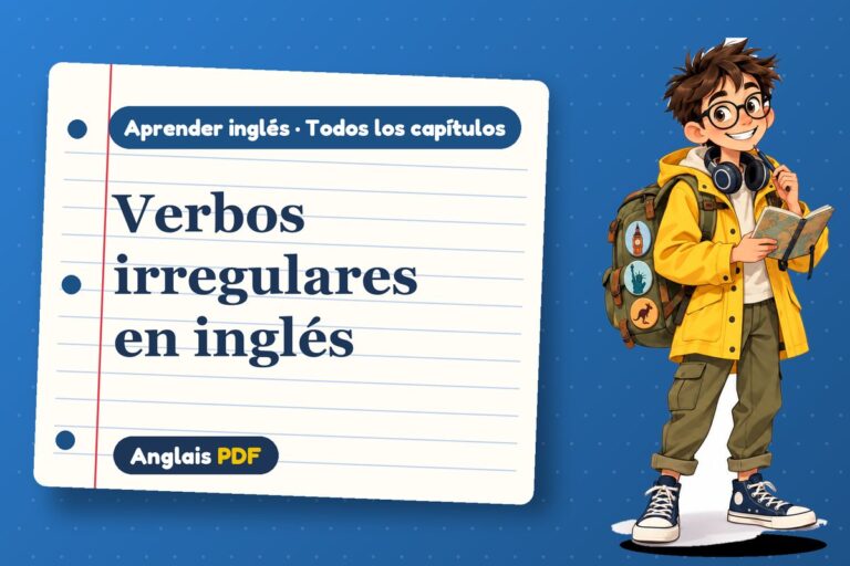 Verbos irregulares en inglés: lista con traducción y ejercicios para descargar en PDF
