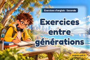 Exercices d'anglais seconde : Exercices entre générations