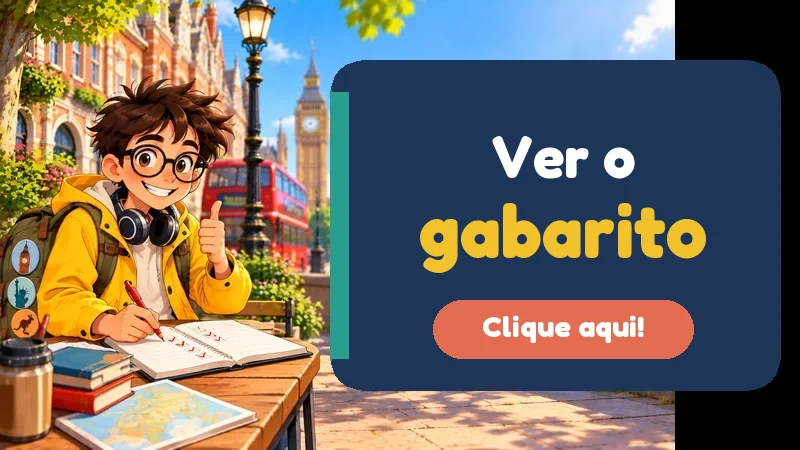 Ver o gabarito das atividades de estratégias de leitura em inglês