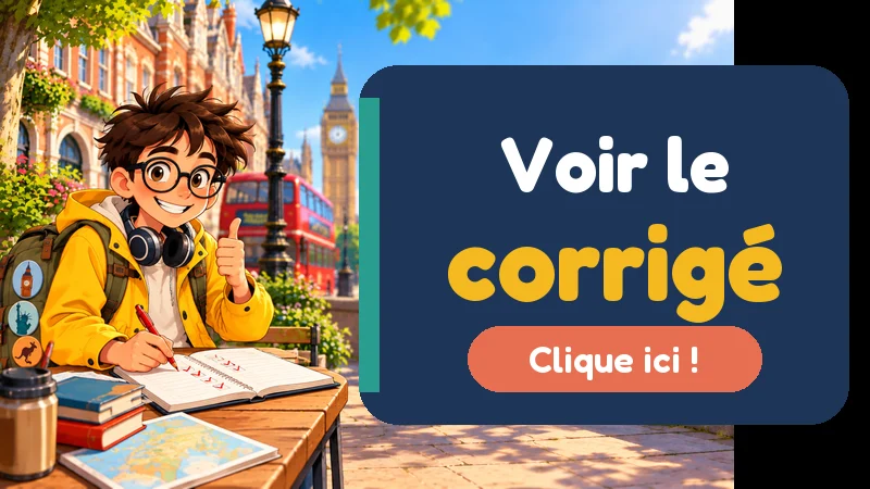 Voir le corrigé : La rencontre, l'amitié et l'amour, exercices d’anglais 3e