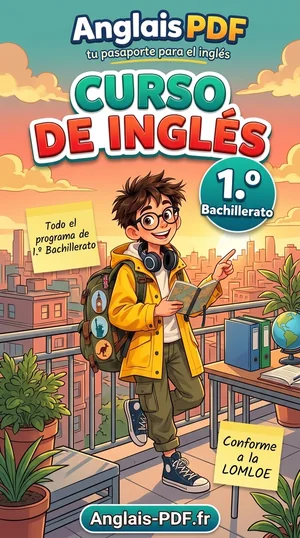 Portada del libro Curso de inglés 1.º Bachillerato en PDF