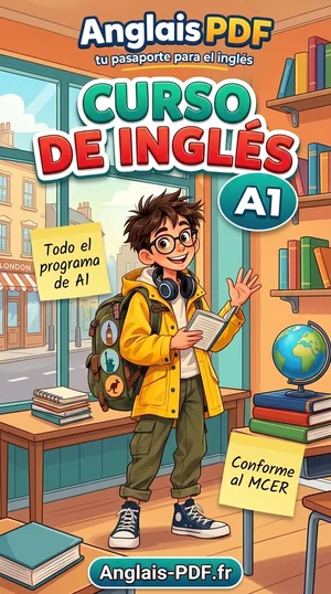 Portada del libro Curso de inglés A1 en PDF